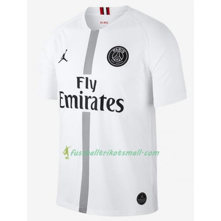 Fußballtrikots Paris Saint-Germain Jodan Weiß 2018-2019 Kurzarm Ausweichtrikot kaufen 2018/19